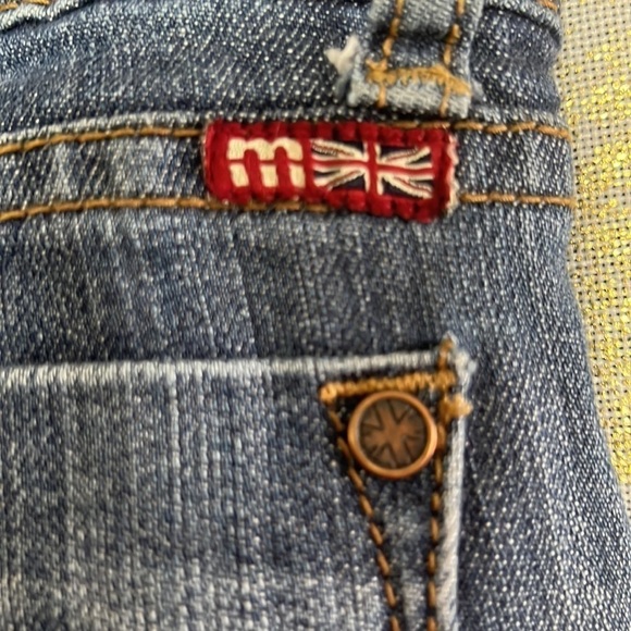 MAKERS Of True Originals Medium Blue Wash Straight Ankle Jeans Size 29 - Picture 9 of 15